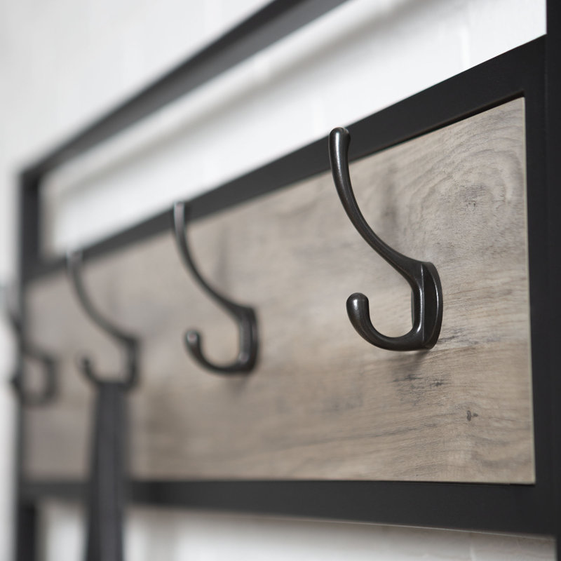 Laurel Foundry Modern Farmhouse Jannie Hall Tree Bench and Shoe Storage & Reviews